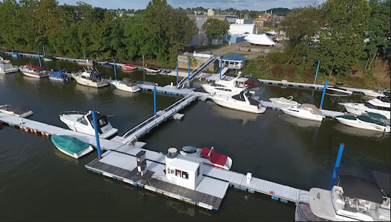 Side View of the Marina