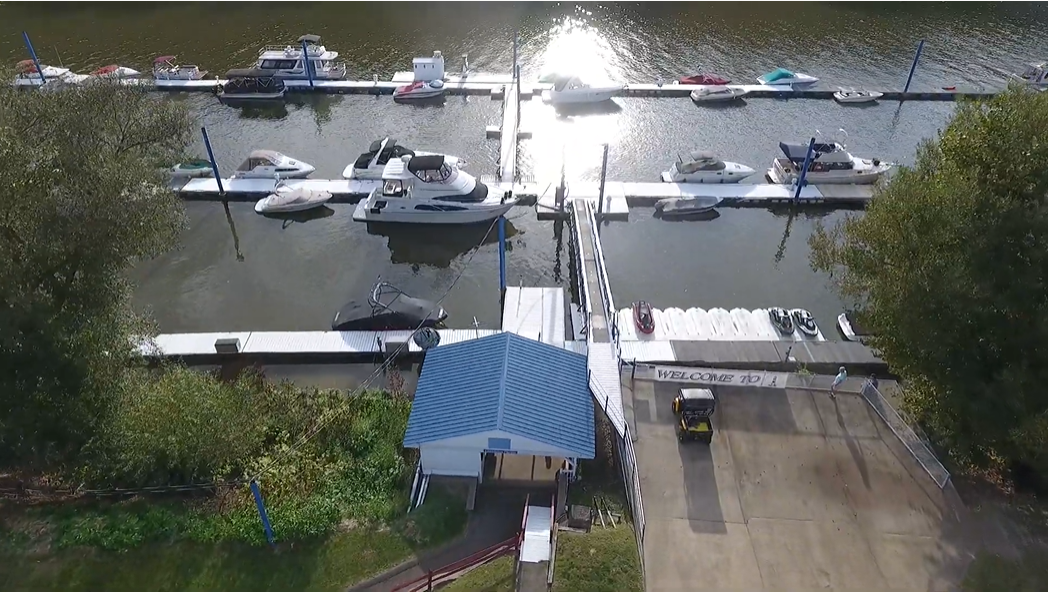 Top of Boating Area